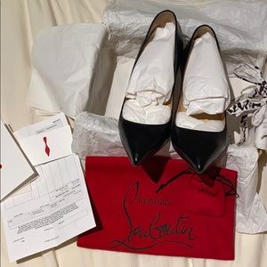 Christian Louboutin Pigalle 85mm Black Leather